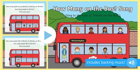 How Many on the Bus Song PowerPoint