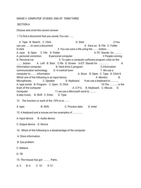 Grade 4 Computer Lessons 的图像结果