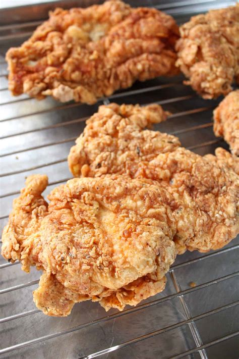 Crispy Fried Chicken Breast Recipe Without Buttermilk - The Midwest ...