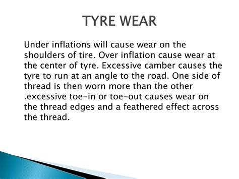 characteristics of tyres | PPTX