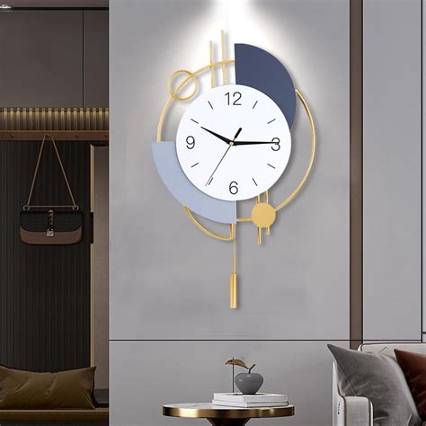 Abstract Shaped Geometric Wall Clock – The1000BC