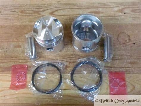 Triumph Pre Unit T100 Pistons +20 /Pair | BRITISH Only Austria ...