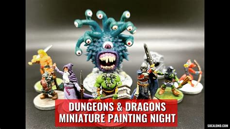 Dungeons & Miniature Paint Night - 5/31/24, The Amazing Comedy Theater ...