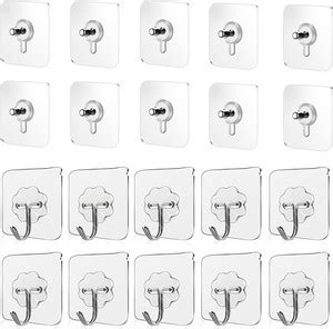 TYAGY Wall Sticker Hook 10 Psc Bolt Screw 10 Pcs Total Hook 20 Price in ...