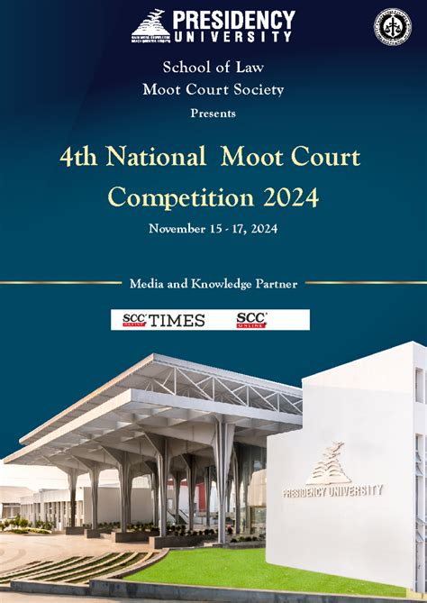 Brochure - Moot court - M O O T C O URT SO C I E T Y P R E S I D E N C ...
