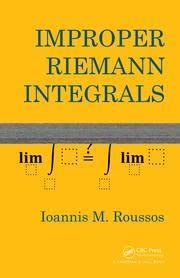 Buy Improper Riemann Integrals Book Online at Low Prices in India ...