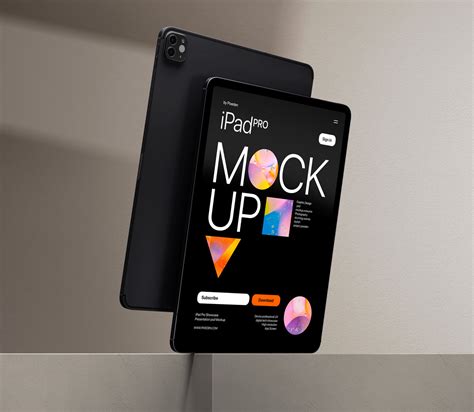 iPad Pro Psd Showcase Mockup Scene | Pixeden Club