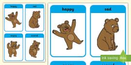 Teddy Bear Emotion Cards