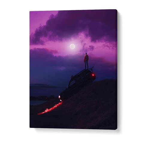 Nightcall Surreal Art Prints by Ritvik Takkar – Asianmonk