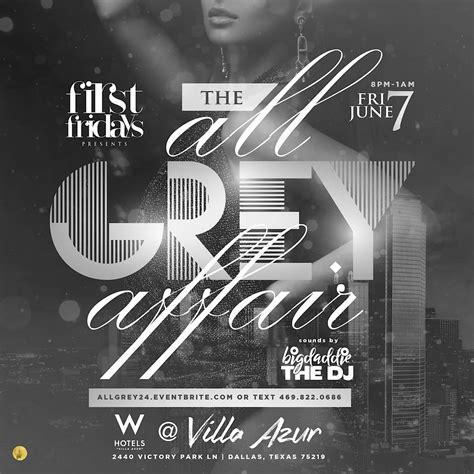 First Friday "The All Grey Affair" @ Villa Azur Powered by iJo ...