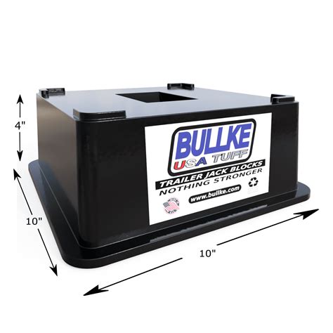 Buy BULLKE Trailer Jack Block Stand | 12,000 lbs capacity Trailer & RV ...