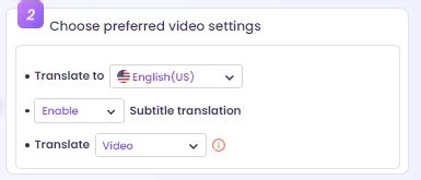 Video Language Translator 的图像结果