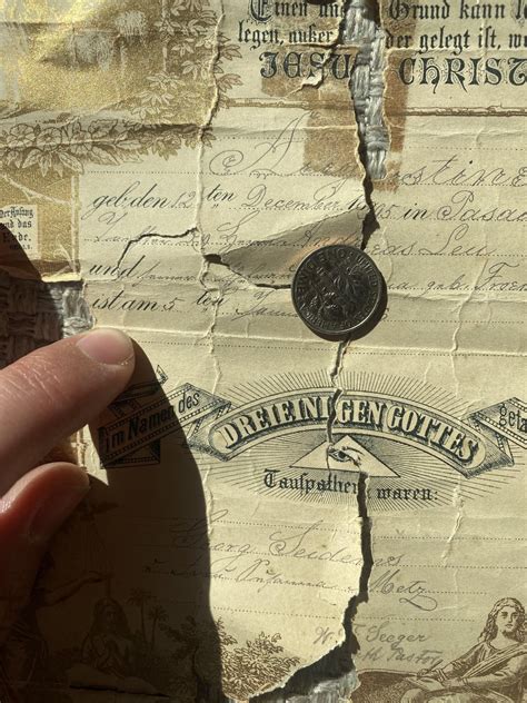 [German>English] My grandpa just passed away and I found this old ...