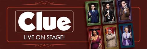Clue Live On Stage at Morris Performing Arts Center, Morris Performing ...