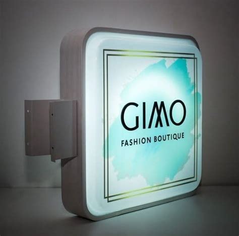 Acrylic LED Lollipop Flange Message Signage Board (18" Inch x 18" Inch ...