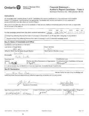 Fillable Online CERTIFICATE OF OFFICIAL ELECTION RESULTS Fax Email ...