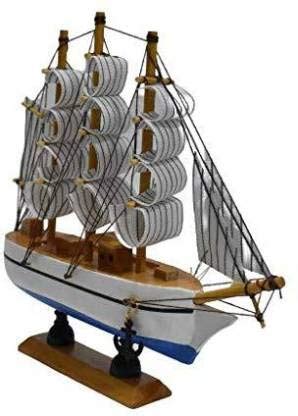 Buy CraftKemp™ Wooden Antique Decorative Sailing Ship Showpiece for ...