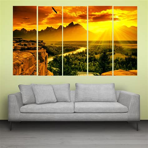 KYARA ARTS Wooden MDF Board Framed, 7mm Hard, Split Wall, Nature ...