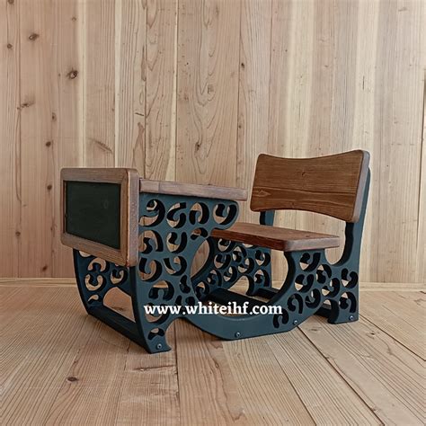 School Desk Baby Photoshoot Prop | Vintage Classroom Theme for Toddler ...