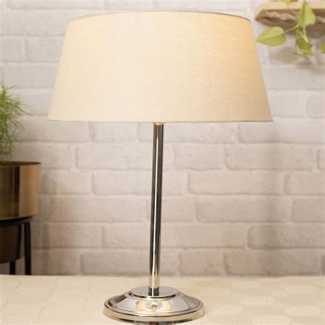 Buy HOMESAKE Brown Steel Contemporary Electric Table Lamp With Jude ...