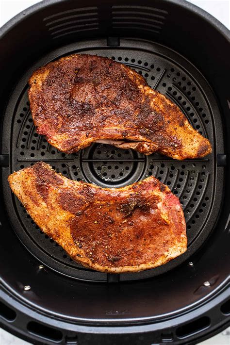 Cooking Bone In Pork Chops In Air Fryer at Sandra Madrigal blog