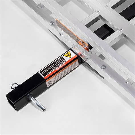 VEVOR 50 x 29.5 x 8.7 in Hitch Cargo Carrier, 500lb Capacity Trailer Hitch Mount Aluminum Cargo ...