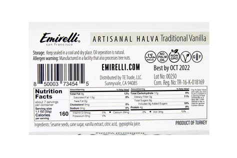 Emirelli Artisanal Halva Dessert – Authentic Middle Eastern Candy ...