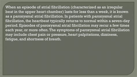 Diagnosing Paroxysmal Atrial Fibrillation | PPTX