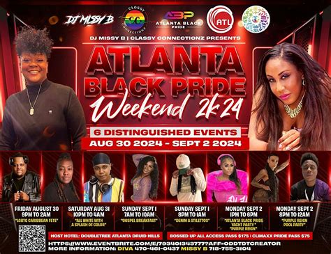 Atlanta Black Pride 2K24 Official Kickoff Party Pride Mixtape, Pal's ...