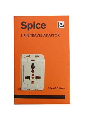 Gold Medal 3 PIN TRAVEL MULTI PLUG Spice 3 Pin Travel Adaptor [PACK OF ...