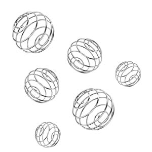 Shaker Balls, 6PCS 304 Stainless Steel Mixing Balls for Protein Shakes ...