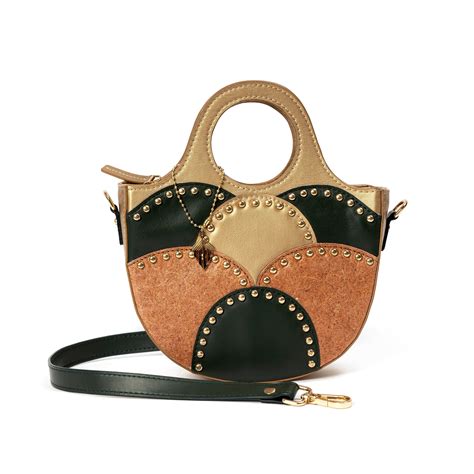 Savannah Vegan Leather Sling - Gold
