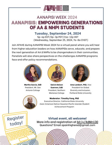 AANAPISI Week Virtual Events 🗓️