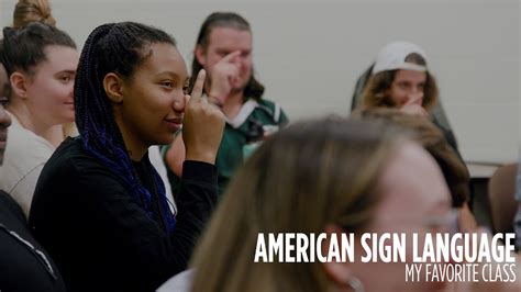 My Favorite Class | Elementary American Sign Language 🤟 - YouTube