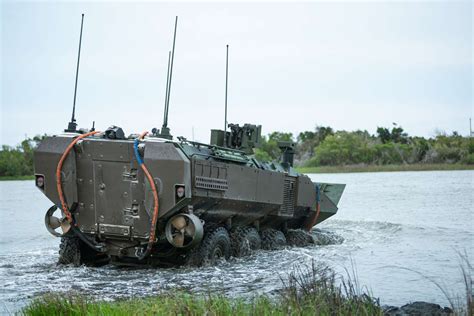 US Marine Corps Successfully Tests New ACV Amphibious Combat Vehicle at ...