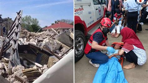 2 Dead, Buildings Damaged After 7.4-Magnitude Earthquake Triggers ...