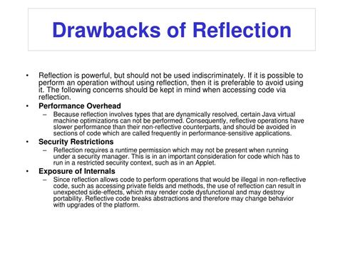 Image result for Java Reflection Is Bad