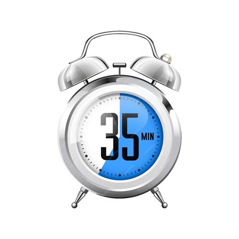 Premium Vector | Vector timer for 35 minutes