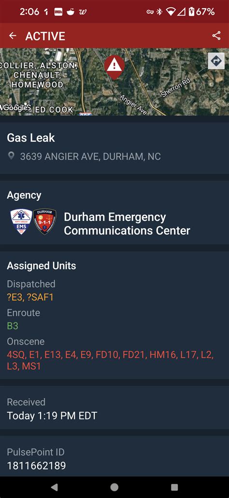 Gas Leak: Angier Ave & Glover Rd: NE Durham : r/bullcity