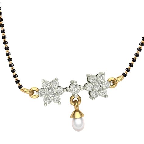 Mahima 18kt Yellow Gold Mangalsutra For Women Online Jewellery Shopping ...