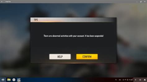 Garena — ID suspend