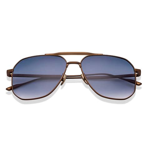 Blue Gradient Copper Full Rim Aviator John Jacobs JJ Tints JJ S70093-C2 ...