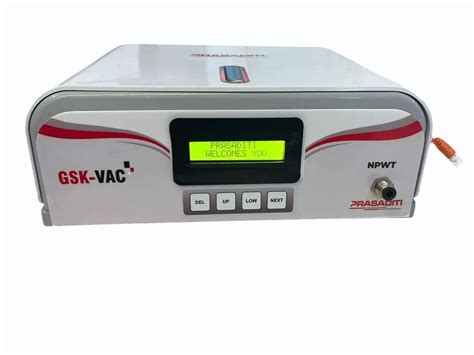 Negative Pressure Wound Therapy Machine - Vac Therapy Negative Pressure ...