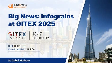 Infograins at GITEX Global 2025 – Blockchain & Software Innovation ...