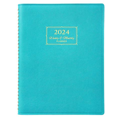 Buy 2024 Planner - 2024 Planners for Women, with Leather Cover, 8" x 10 ...