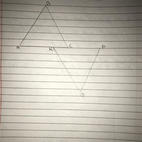 In the given figure , AB||PQ and BC||QR. Also AR=CP . Prove that AB=PQ ...