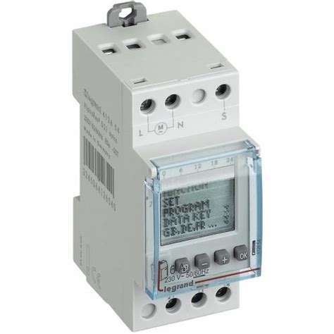4126 54 DX³ Time switches AlphaRex 3 D21 astro 1 channel Legrand ...