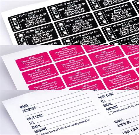 Image result for Personalised Printed Address Labels