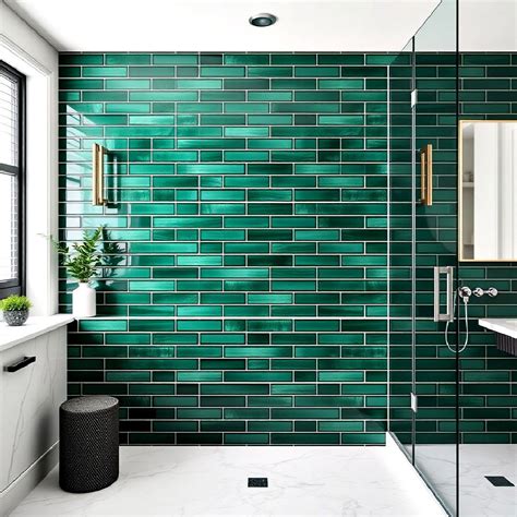 25 Green Tile Bathroom Ideas To Add a Splash of Color