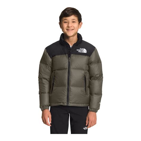 North face nuptse boys down jacket online